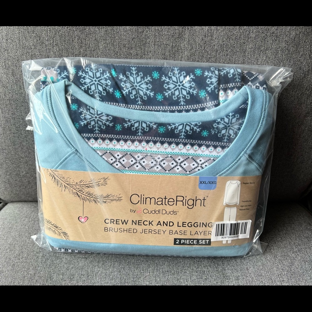 Climate Right Cuddl Duds - Pajama Set